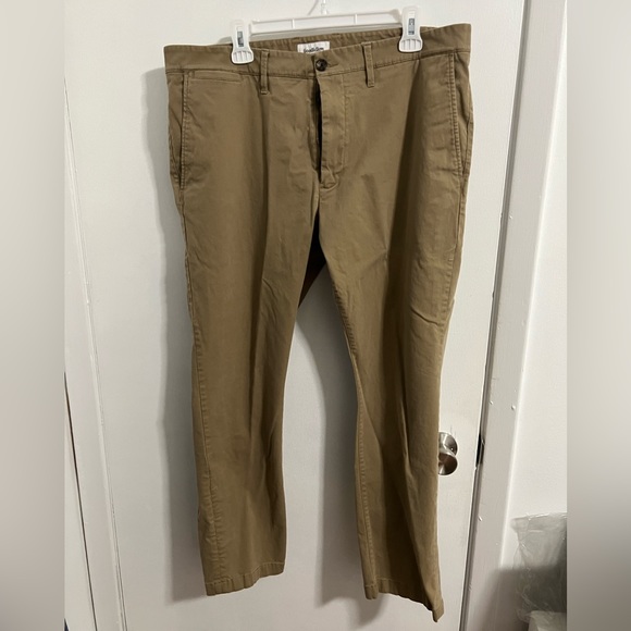 Men's Slim Fit Chino Pants - Goodfellow & Co™ Tan 38x30 - Picture 1 of 3